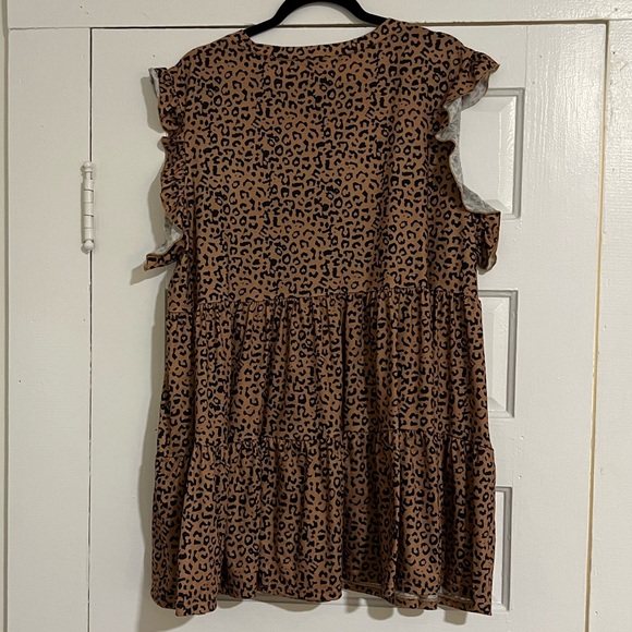 Southern Stitch leopard print tunic - Picture 2 of 4